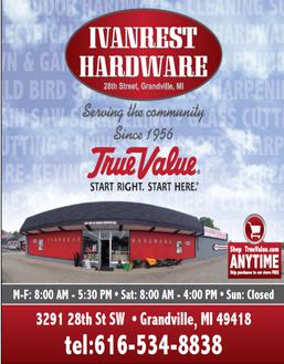 <img src="Ivanrest Hardware Grandville Michigan.jpg"alt="Ivanrest Hardware" title="Ivanrest hardware"/>.